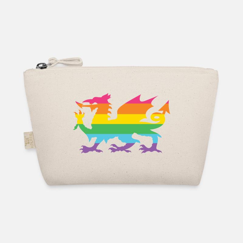 Pride Month LGBTQ - LGBTQ Walisischer Drache - Bio-Täschchen - Natur