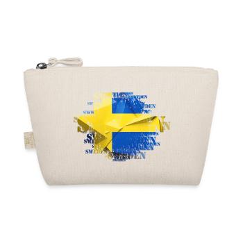 Sweden Sweden flag national norden skandinavia - Organic Pouch - nature - Front