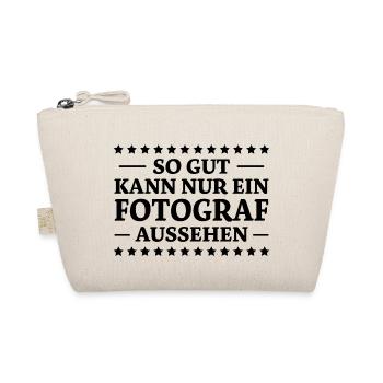 Fotograf Spruch Foto Lustiges Fotograf Geschenk - Bio-Täschchen - Natur - Vorne
