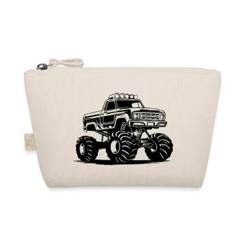 Monster Truck Monster Truck Lover Fan - Organic Pouch - nature - Front