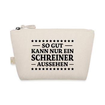 Schreiner Spruch Tischler Witz Schreiner Geschenk - Bio-Täschchen - Natur - Vorne