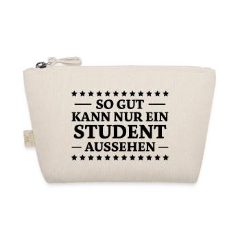 Student Spruch Uni Universität Student Geschenk - Bio-Täschchen - Natur - Vorne