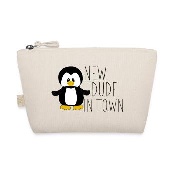 New Dude in Town - Organic Pouch - nature - Front