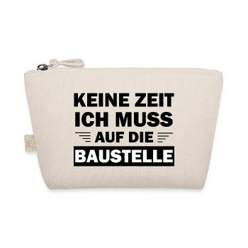 Handwerker Handyman Handwerk Werkzeug Baustelle - Bio-Täschchen - Natur - Vorne