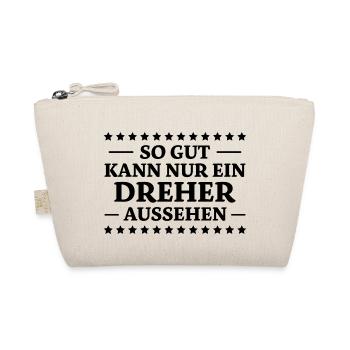 Dreher Spruch Drehmaschinen Lustig Dreher Geschenk - Bio-Täschchen - Natur - Vorne