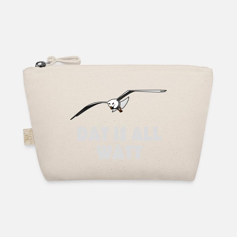 Möwe - dat is all watt Bio-Täschchen