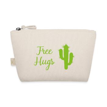 free hugs - Bio-Täschchen - Natur - Vorne