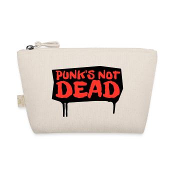 punks not dead | red-edition - Organic Pouch - nature - Front