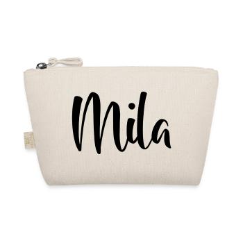 Name - Mila - Bio-Täschchen - Natur - Vorne