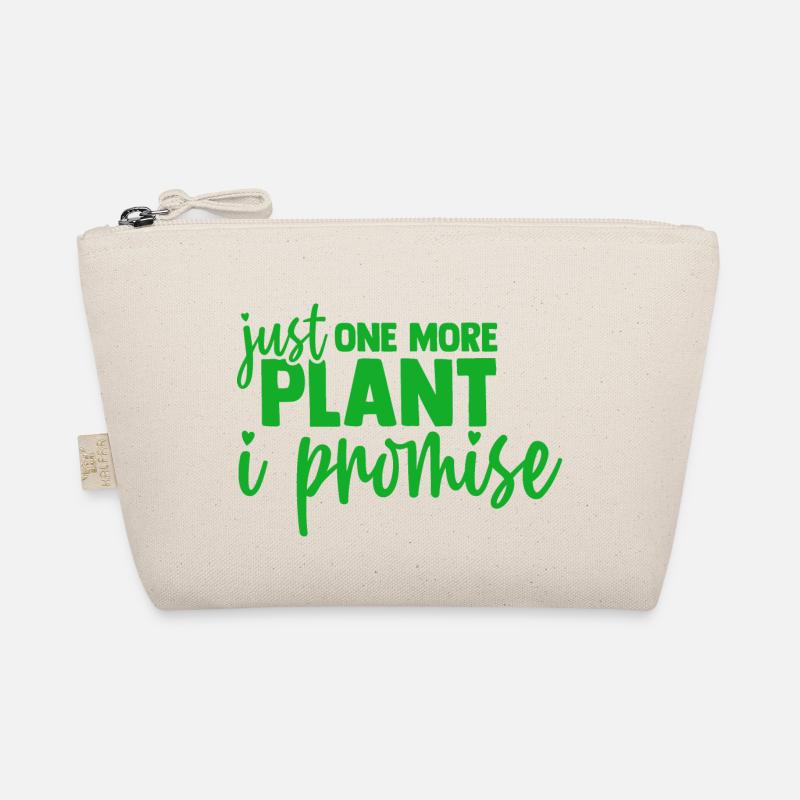 Nur noch eine Pflanze, versprochen, Gartenarbeit, Blumen Bio-Täschchen