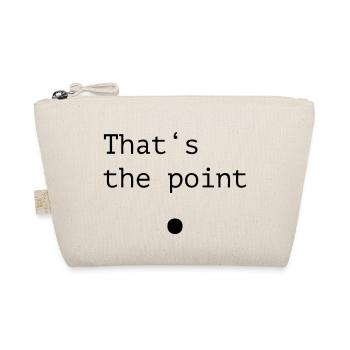 Thats the point - Bio-Täschchen - Natur - Vorne