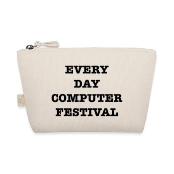 EveryDayComputerFestival - Organic Pouch - nature - Front