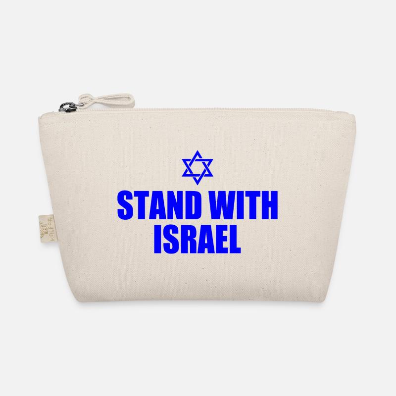 We stand with israel Organic Pouch
