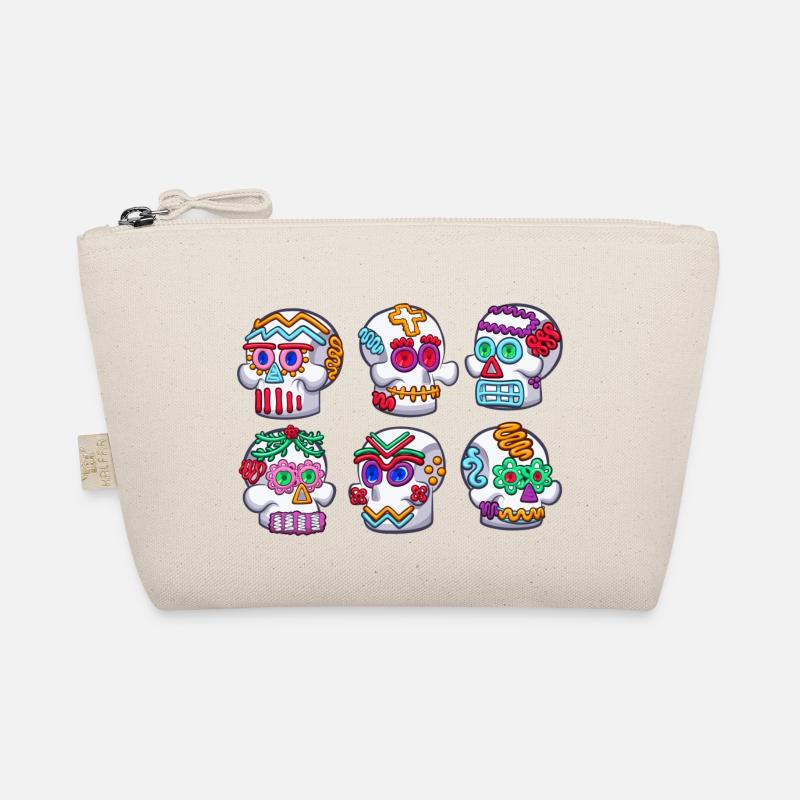 Sugar Skulls Organic Pouch