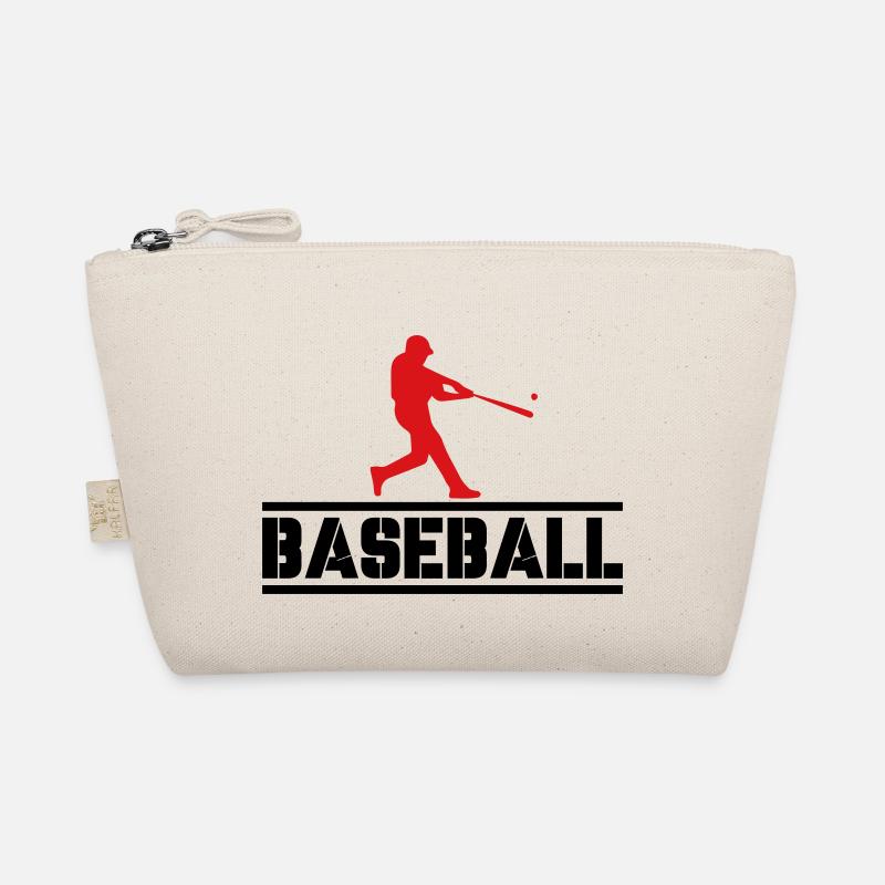 baseball 02 - Bio-Täschchen - Natur