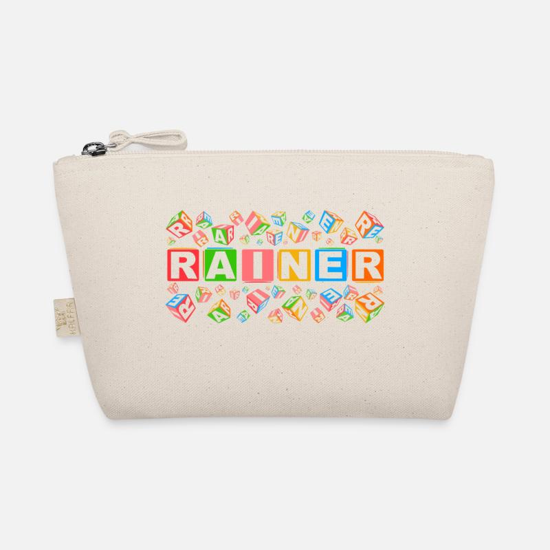 RAINER colourful cubes Bio-Täschchen