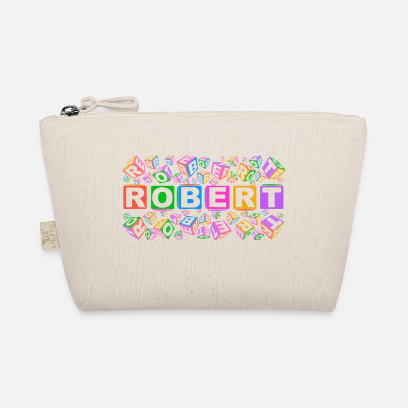 ROBERT colourful cubes - Bio-Täschchen - Natur