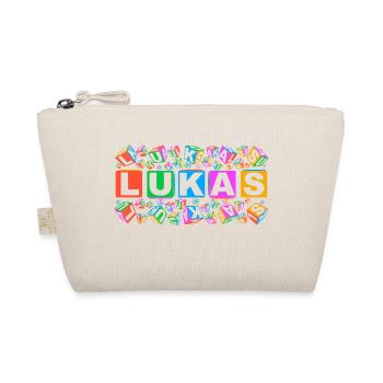 LUKAS colourful cubes - Bio-Täschchen - Natur - Vorne