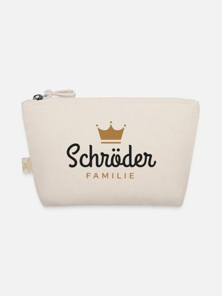 Schröder-Familie - Bio-Täschchen - Natur