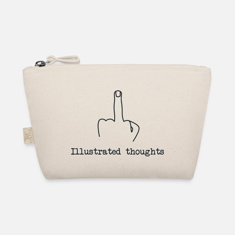 Illustrated Thoughts Organic Pouch