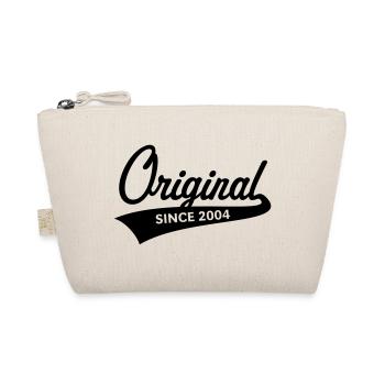 Original Since 2004 (Geburtsjahr, Geburtstag / B) - Bio-Täschchen - Natur - Vorne