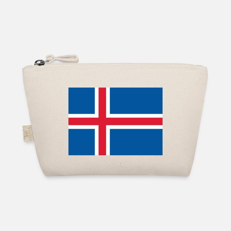 Iceland flag / Drapeau Islande Trousse biologique