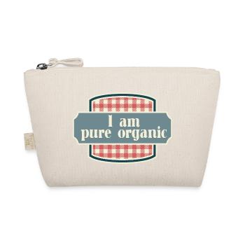 I am pure organic - Organic Pouch - nature - Front