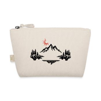 Paysage montagnard noir - Trousse biologique - nature - Devant