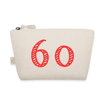 60. 60 ANS. 60e ANNIVERSAIRE. ANNIVERSAIRE 60 ANS. - Trousse biologique - nature - Devant