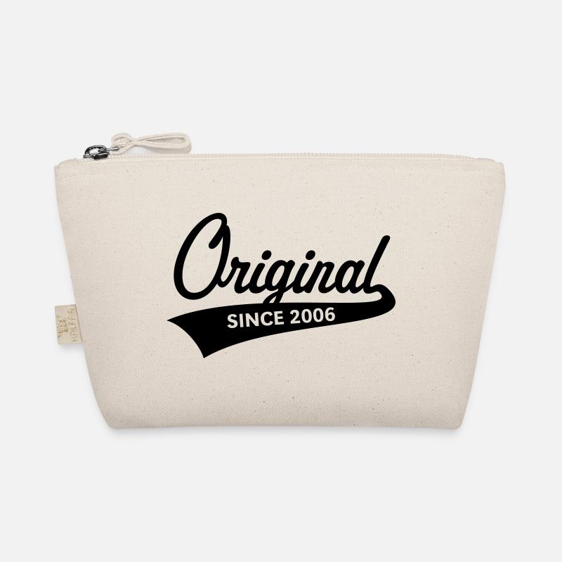 Original Since 2006 (Geburtsjahr, Geburtstag / B) Bio-Täschchen