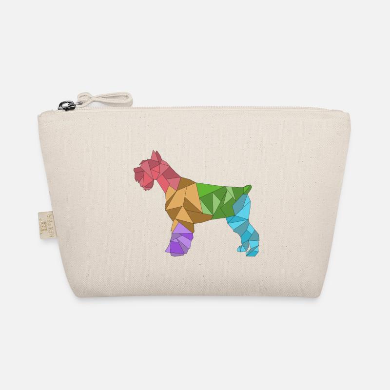Schnauzer coloré géométrique Trousse biologique