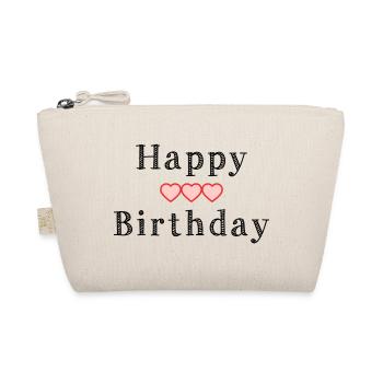 ALLES GUTE ZUM GEBURTSTAG. JAHRESTAG. - Bio-Täschchen - Natur - Vorne