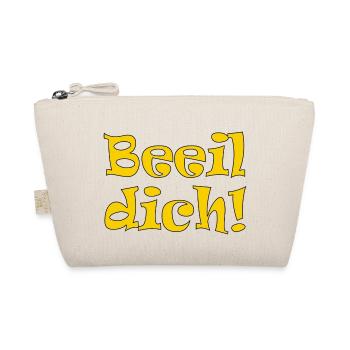 Hurry up - Organic Pouch - nature - Front