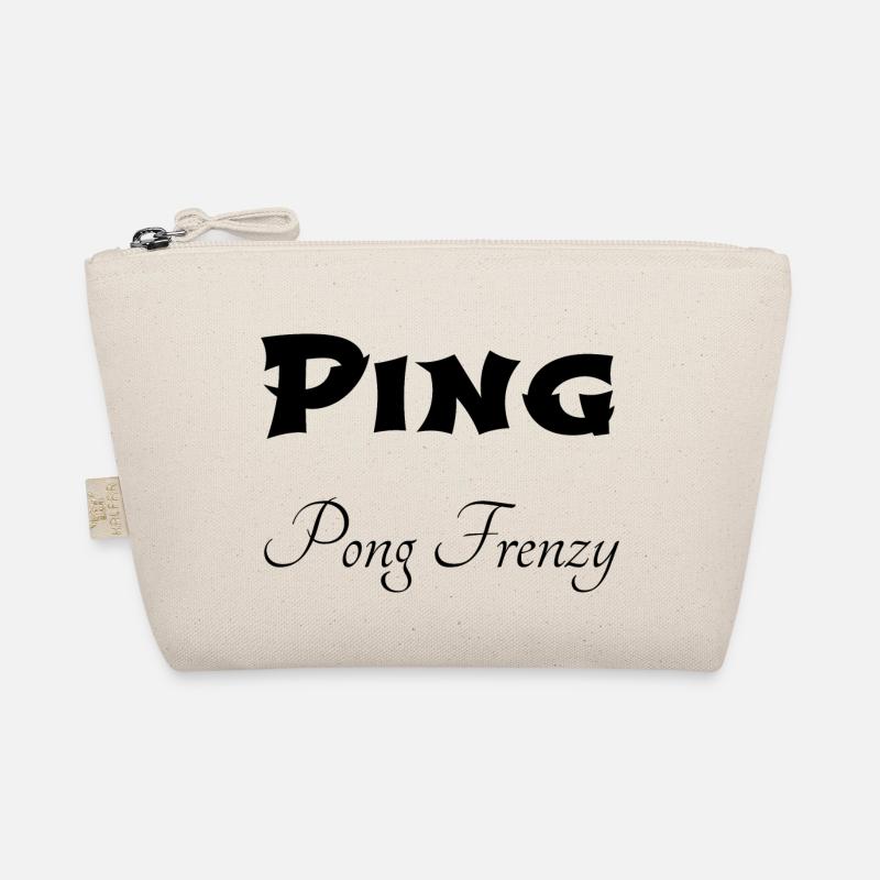 statement funny table tennis enthusiasts Bio-Täschchen
