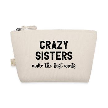 Crazy Sisters fait les meilleures tantes Lustiges Tante - Trousse biologique - nature - Devant