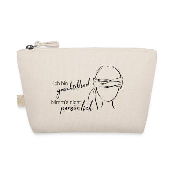 I'm face-blind - Organic Pouch - nature - Front