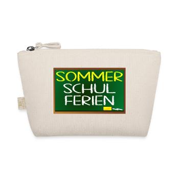 SOMMERSCHULFERIEN SCHULE - SOMMER - Bio-Täschchen - Natur - Vorne