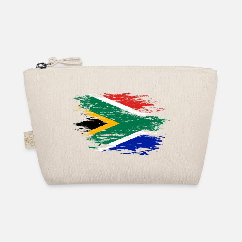 Südafrika Flagge used Bio-Täschchen