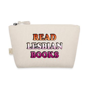 Lire des livres lesbiens - Trousse biologique - nature - Devant
