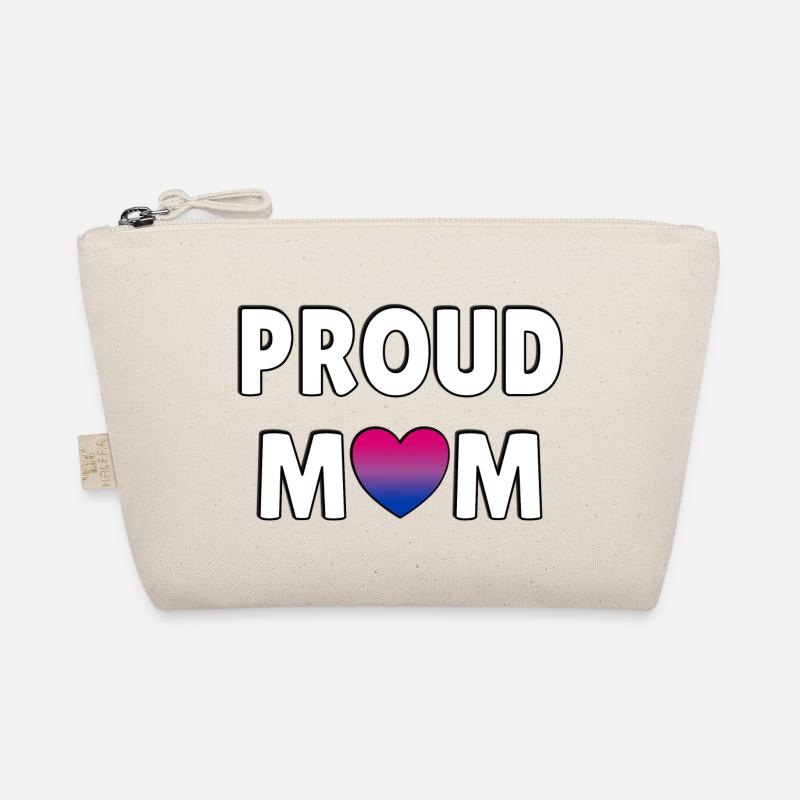 Fier coeur de drapeau maman bi Trousse biologique
