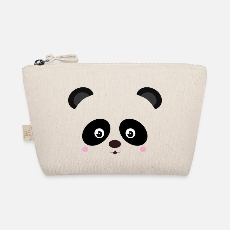 Cute Panda Organic Pouch