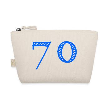 70. 70 ANS. 70e ANNIVERSAIRE. ANNIVERSAIRE 70 ANS. - Trousse biologique - nature - Devant