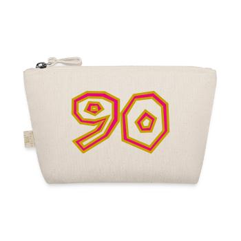 90. 90 ANS. 90e ANNIVERSAIRE. ANNIVERSAIRE 90 ANS. - Trousse biologique - nature - Devant