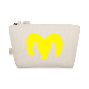 Bighorn Sheep Silhouette – Pure Wilderness - Organic Pouch - nature - Front