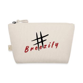Slogan de l’étiquette de trappe Breezify - Trousse biologique - nature - Devant
