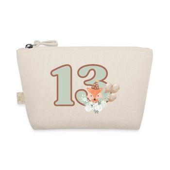 13e anniversaire renard fleurs - Trousse biologique - nature - Devant