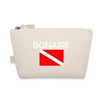 Bonaire Diver Down Flag - Scuba - Diving - Tauchen - Organic Pouch - nature - Front