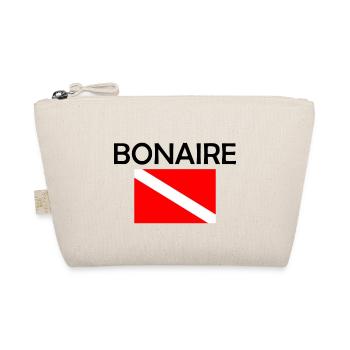 Bonaire Diver Down Flag - Scuba - Diving - Tauchen - Organic Pouch - nature - Front
