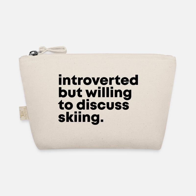 Skiing Organic Pouch