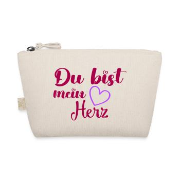 You are my heart - Organic Pouch - nature - Front